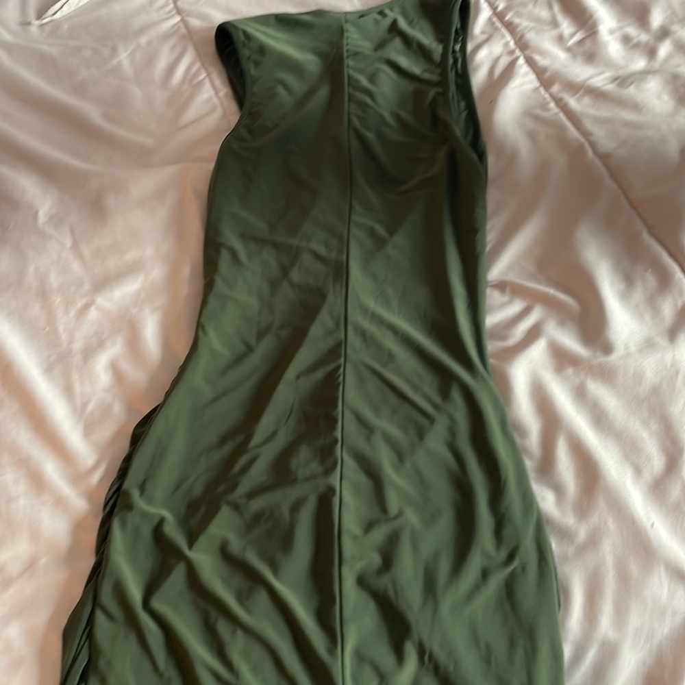 XXS | poison ivy green bandage dress - Picture 4 of 4